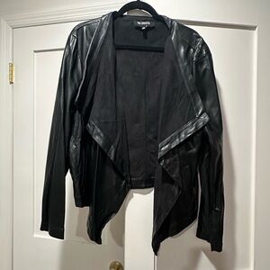 BB Dakota Black Leather Jacket 3X